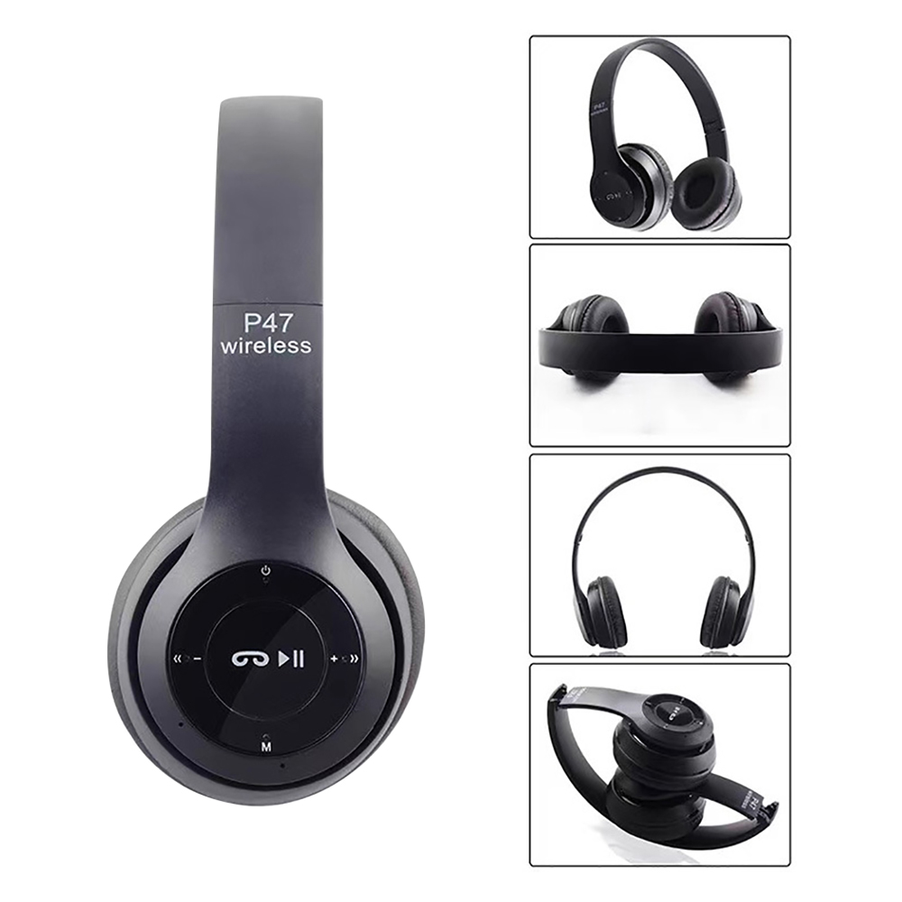HIFI Stereo Earphone Bluetooth - Bluetooth Headset On Ear ulasan dan harga