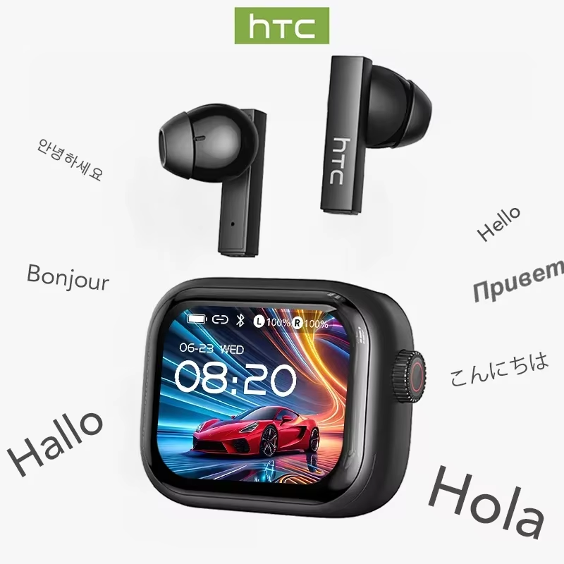 [Ultra HD Screen] HTC NE40 Ear - Wireless Earbuds Tws ulasan dan harga